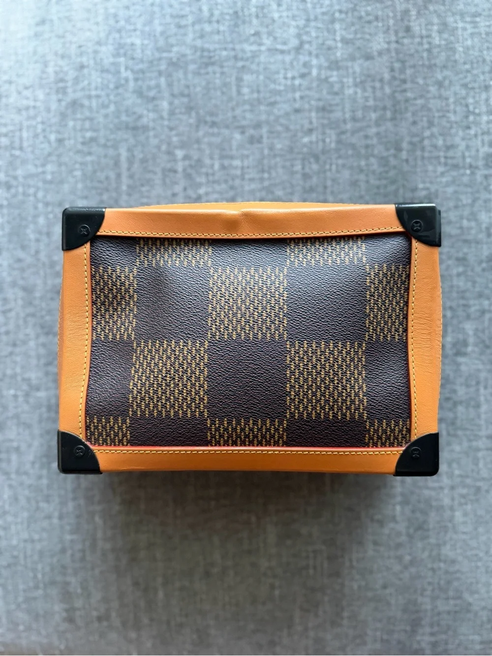 Louis Vuitton Men’s Monogram Brown Leather Trunk Crossbody Bag